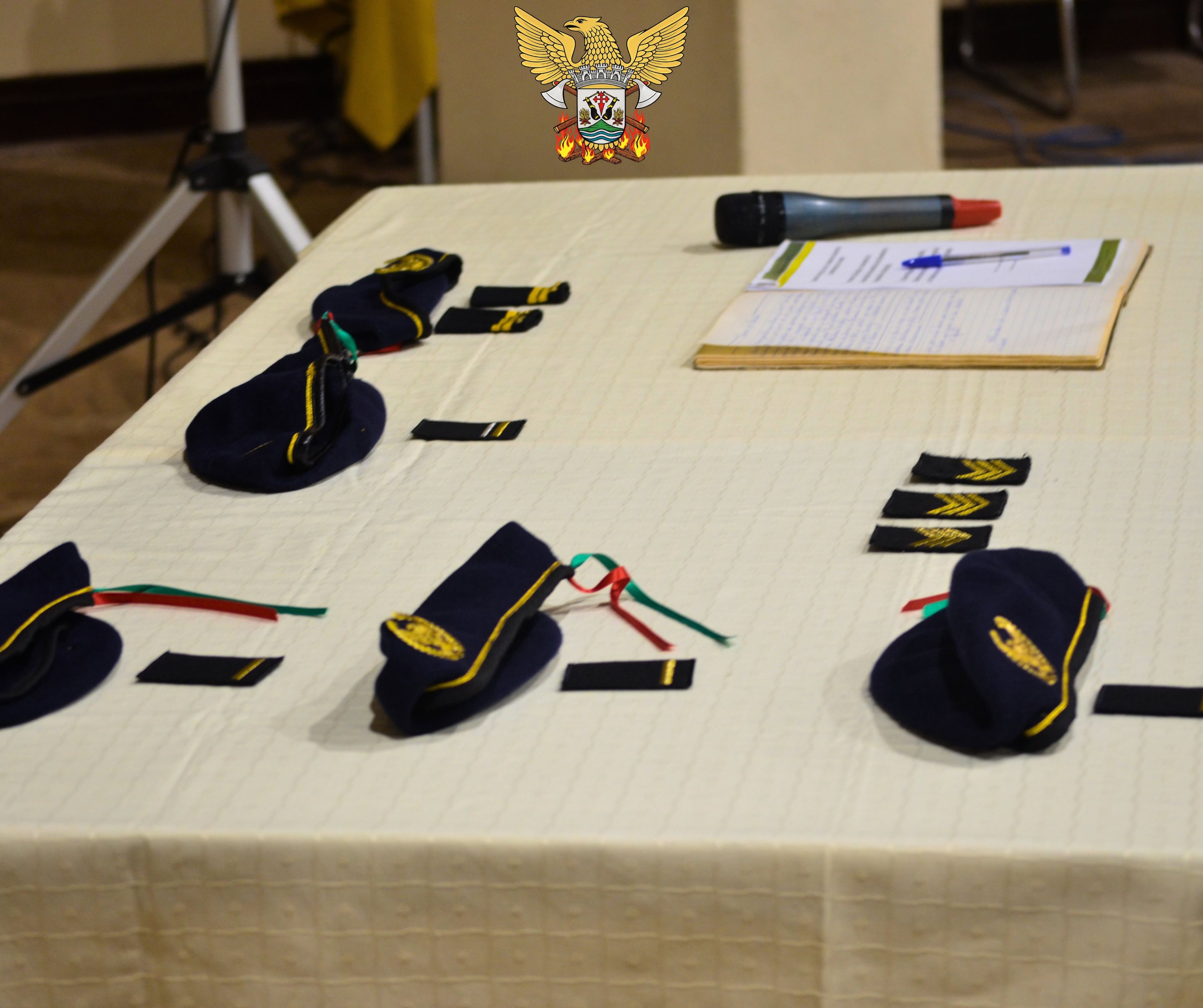 TOMADA DE POSSE DO ADJUNTO DE COMANDO DOS BOMBEIROS VOLUNTÁRIOS DO MONTIJO